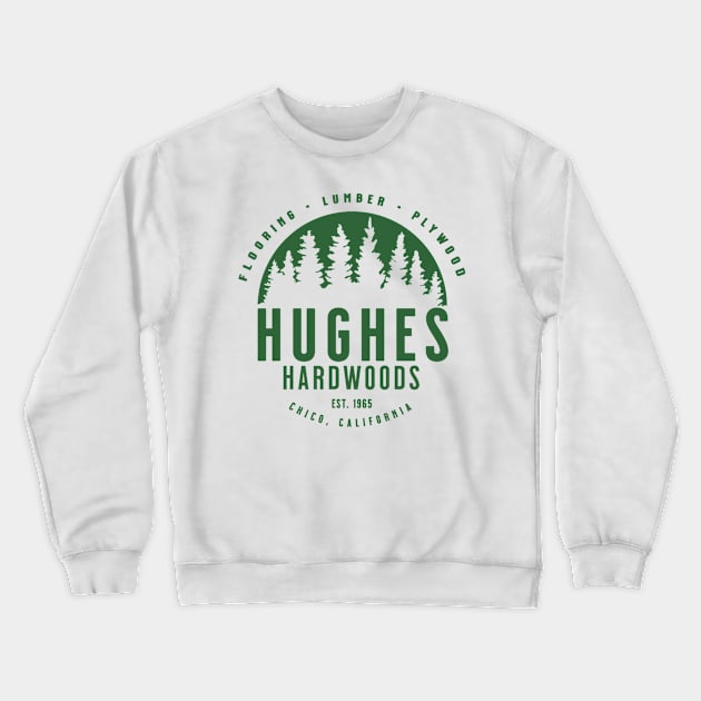 Hughes Green Crewneck Sweatshirt by UncannyComicQuest